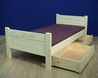 bed sam met laden